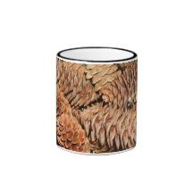 Cônes de pin de Noël Tasse