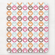 Confection de bonbon à empreintes de pattes tapis de souris