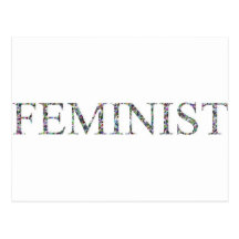 Confettis Feminist.jpg Carte Postale