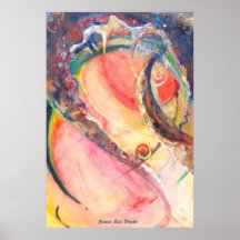 "Confort au-dessus de moi" par Jamie Sue Stoehr Posters