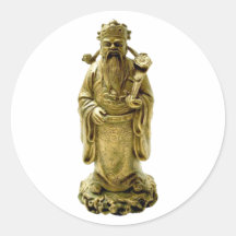 Confucius Confucius Autocollant Rond