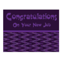 Congratultions op Uw Nieuwe Baan Wenskaarten