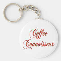 Connaisseur de café porte-clés