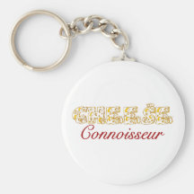Connaisseur de fromage porte-clé