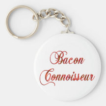 Connaisseur de lard porte-clef