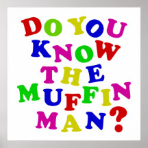 Connaissez-vous l'homme de petit pain ? posters