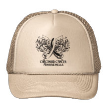 Conscience carcinoïde de Cancer de papillon Casquette De Camionneur