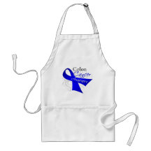 Conscience de cancer du colon de ruban d'imprimant tabliers