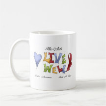 Conscience de HIV/SIDA Tasse À Café