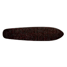 Conseil rouge de technologie skateboards customisés