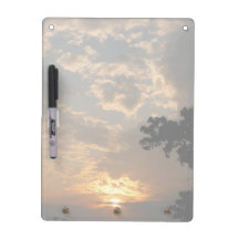 Conseil sec d'effacement de coucher du soleil