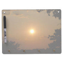 Conseil sec d'effacement de coucher du soleil