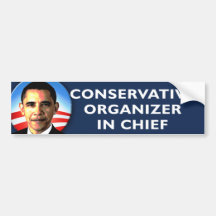 "Conservatieve Organisator in de Belangrijkste" St Bumpersticker