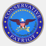 Conservatieve Patriot Sticker