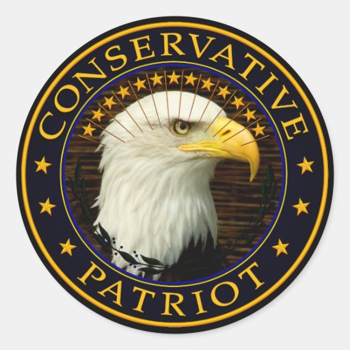 Conservatieve Patriot Sticker