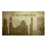 Construction (meilleure récompense d'aujourd'hui) carte de visite