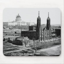Construction Washington Mousepad Tapis De Souris