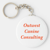 Consultation de canine d'Outwest Porte-clefs