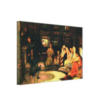 Consultation du ~ John William Waterhouse d'Oracle Toile Tendue Sur Châssis