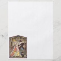 Conte de fées de Cendrillon vintage et de marraine Prospectus Personnalisés