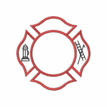 Contour de logo du feu polo