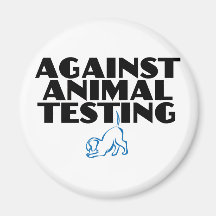 Contre l'expérimentation animale aimant