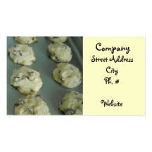 Cookie Company Modèle De Carte De Visite