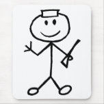 Cop van Stickman Muis Mat