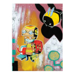 Copie/affiche de garçon de casque posters