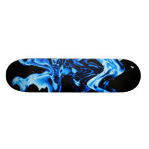 copie bleue de chose skateboards personnalisés