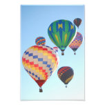 Copie chaude de ballons à air art photographique