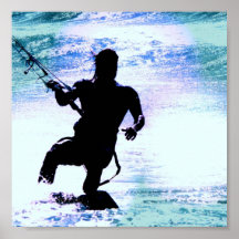 Copie d'affiche de Kiteboarding