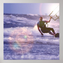 Copie d'affiche de Kitesurfer