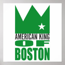 Copie d'affiche de MIMS - roi américain de Boston