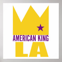 Copie d'affiche de MIMS - roi américain de L.A.