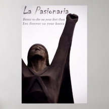 Copie d'affiche de Pasionaria de La