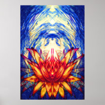 Copie d'art de Lotus Poster
