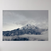 Copie d'art de terrain de montagne : Photographie  Posters
