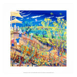 Copie d'art : Kangourou et gommes de station de Ba posters