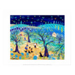 Copie d'art : Olives vertes sous les étoiles posters