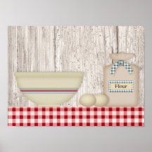 Copie de cuisson de pays posters
