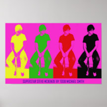 Copie de MCKENZIE de STEVE de SUPERSTAR Affiche