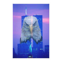 Copie de toile de souvenir de WTC 9/11 grande Impressions Sur Toile