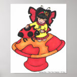 Copie féerique de Ladbug Affiche