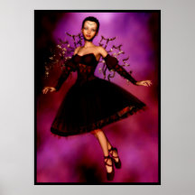 Copie féerique de Noël Posters