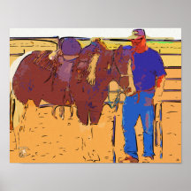 Copie - impressions d'art de cheval affiches
