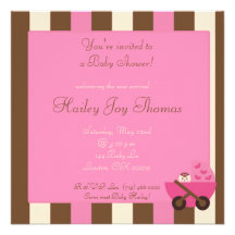 copie stripedbaby, vous êtes invités invitations personnalisables