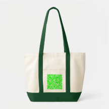 Copie vert pomme de fleur de ketmie sacs