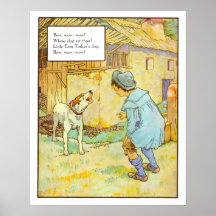 Copie vintage Bow Wow wow de crèche ! Posters