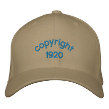 Copyright 1920 casquettes brodées